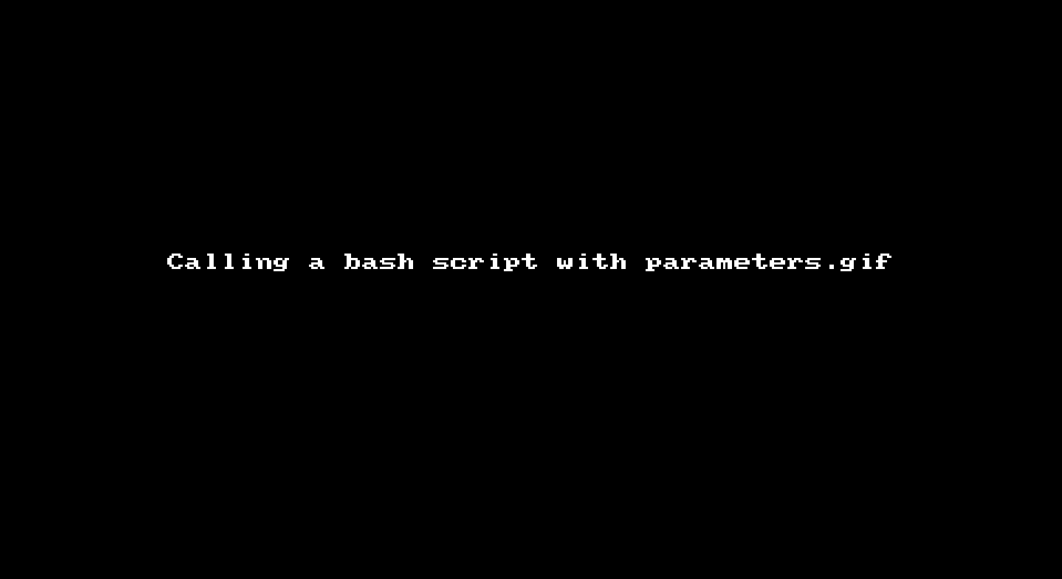 Calling a bash script with parameters | Demo to get IP address of any domain