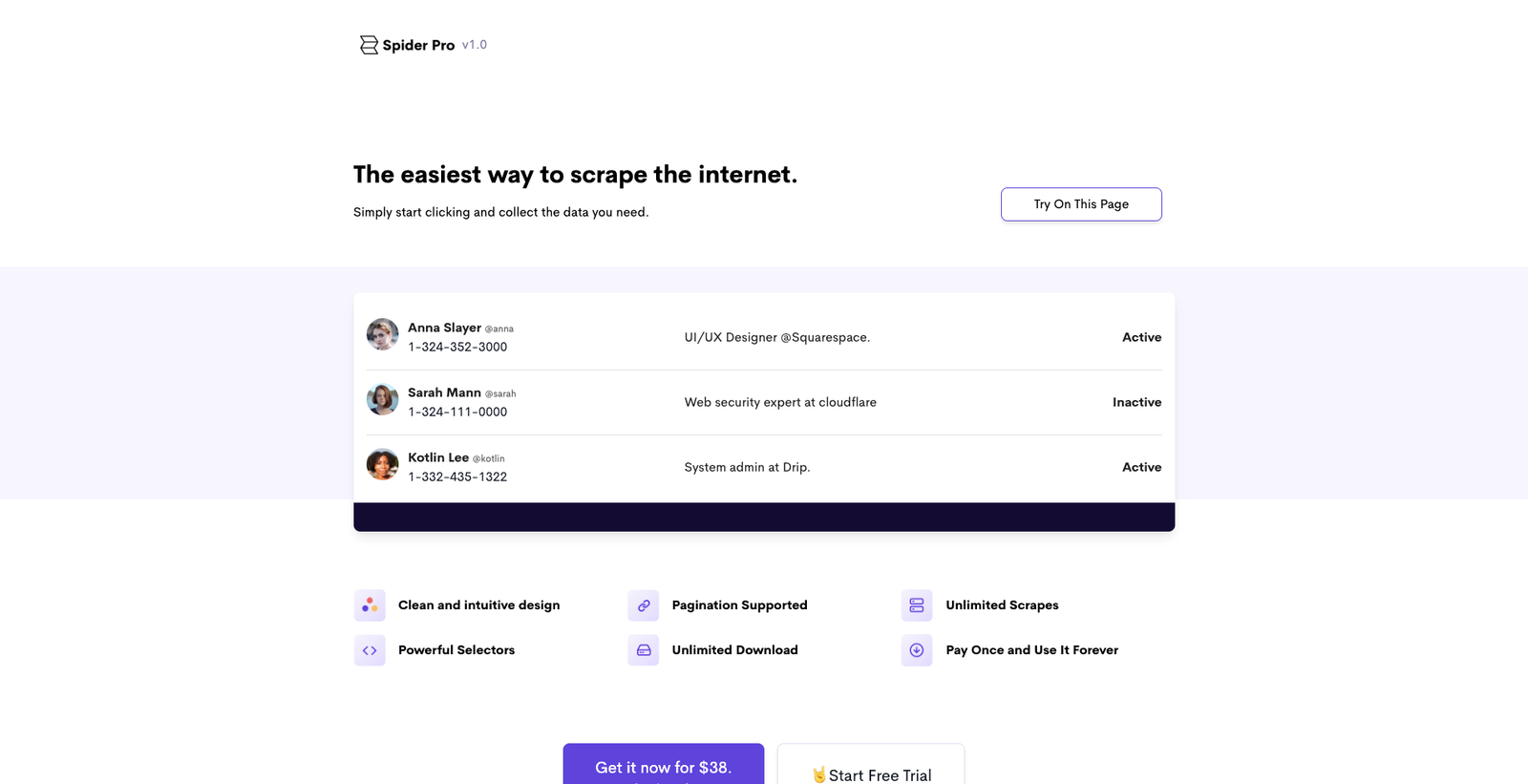 Improve Productivity. Extract YouTube Transcripts using Spider Pro